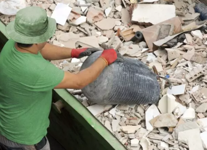 completed site after debris removal